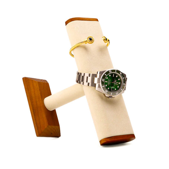 Porte montre bois chic beige | My Watch Accessories